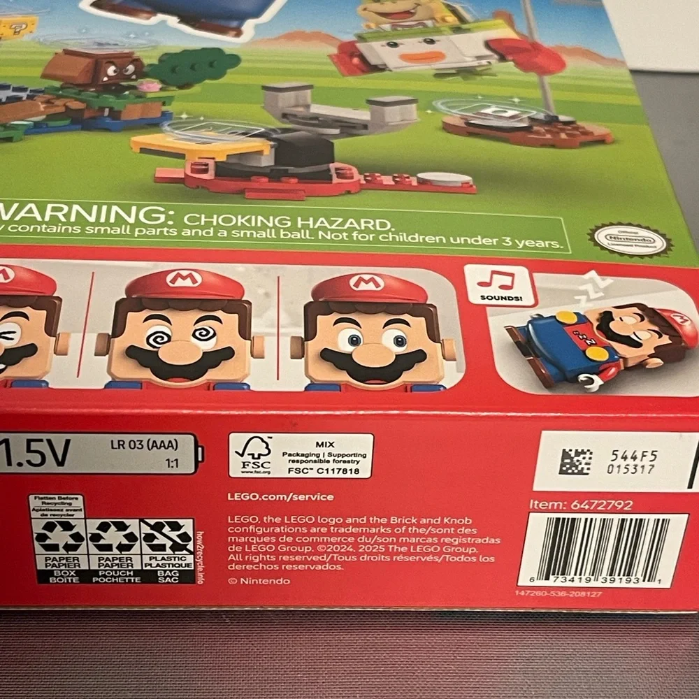 LEGO Super Mario Adventures w/Interactive Lego Mario (71439) 218Pieces 6+ Sealed